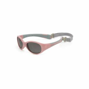 KOOLSUN slnečné okuliare FLEX ružová/sivá 3+