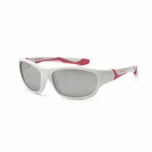 KOOLSUN slnečné okuliare SPORT – Biela / Ružová 3+
