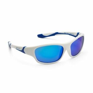 KOOLSUN slnečné okuliare SPORT – Biela / Modrá 6+