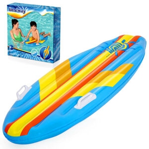 Nafukovací surf 114 x 46 cm Bestway 42046 - modrá/žltá