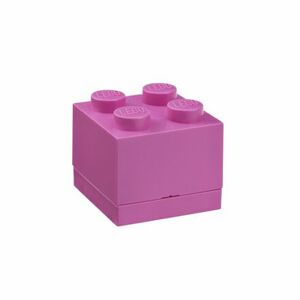 LEGO Mini Box 46 x 46 x 43 - ružová