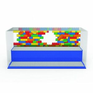 LEGO ICONIC herné a zberateľská skrinka - modrá