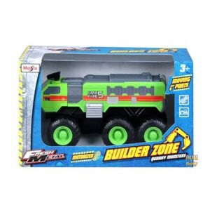 Maisto Builder Zone Quarry Monsters - Pracovné stroje - Záchranné vozidlo Green