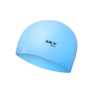 Silikónová čiapka NILS Aqua NQC BL01 - svetlomodrá