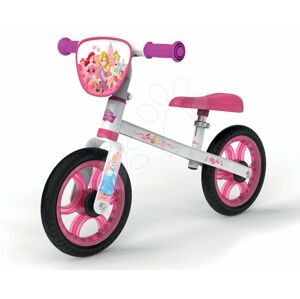 Smoby balančné odrážadlo Disney Princess First Bike s kovovou konštrukciou a nastaviteľným sedadlom 770207