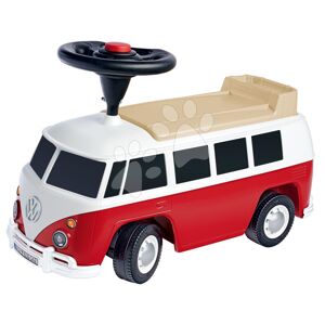 Odrážadlo minibus so zvukom Baby Volkswagen T1 BIG s reálnym dizajnom a odkladacím priečinkom od 24 mes