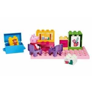 Stavebnica Peppa Pig Basic Sets II. PlayBIG Bloxx s figúrkou v izbe od 1,5-5 rokov