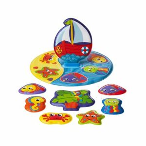 Playgro - Plávajúce puzzle do vane
