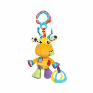 Playgro - Závesná žirafa s hryzátkami