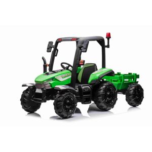 RAMIZ Elektrický traktor s vlečkou BLAST BLT-206 zelený