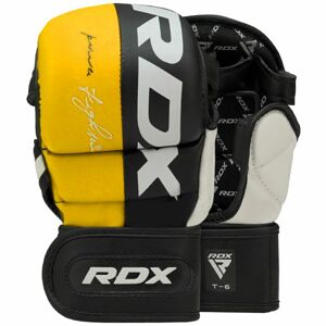 RDX T6 MMA SPARING rukavice Farba: žltá, Veľkosť: L