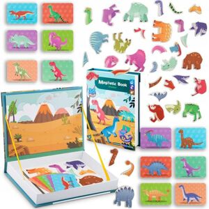 Magnetická puzzle kniha Dinosaury RK-770 Ricokids 777000