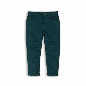 Nohavice chlapčenské s elastanom, Minoti, SKATE 5, zelená - 80/86 | 12-18m