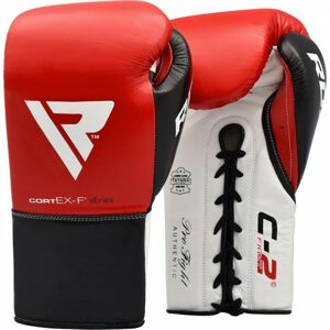 Boxerské rukavice RDX C2 - červené Veľkosť rukavíc: 10 oz.