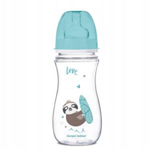Antikoliková fľaša Canpol Babies Easy Start - Love exotic animals 240 ml