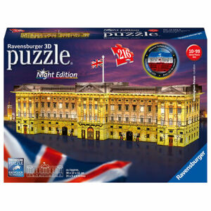 Ravensburger puzzle Buckinghamský palác (Nočná edícia) 216 dielikov