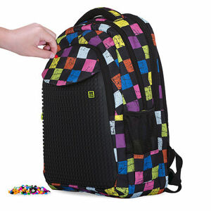 PIXIE CREW študentský batoh farebné kocky