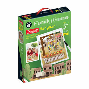 Quercetti Family Game Hangman – spoločenská hra Obesenec
