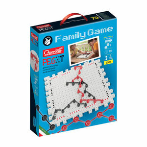 Quercetti Family Game PegXt – strategická prepojovacia hra