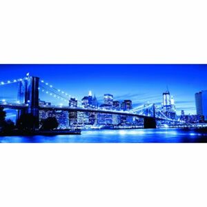 Súmrak v New Yorku 1000 dielikov Panorama