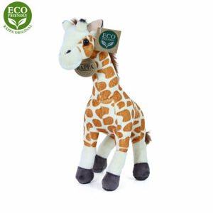 Rappa Plyšová žirafa 27 cm ECO-FRIENDLY