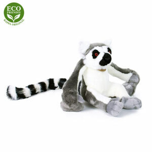 Plyšový lemur závesný 25 cm ECO-FRIENDLY