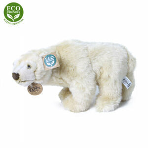 Plyšový ľadový medveď stojaci 33 cm ECO-FRIENDLY