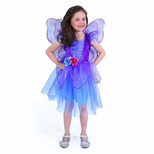 Detský kostým fialová víla s krídlami (M) e-obal