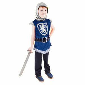 Detský kostým rytier s erbom modrý (M) e-obal