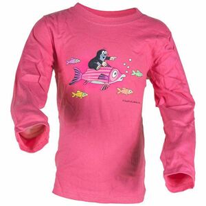 tričko dievčenské KRTKO FISH, Pidilidi, 2016, růžová - 110 | 5let