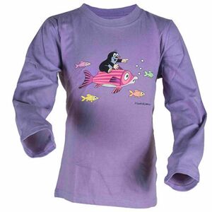tričko dievčenské KRTKO FISH, Pidilidi, 2016, fialová - 98 | 3roky