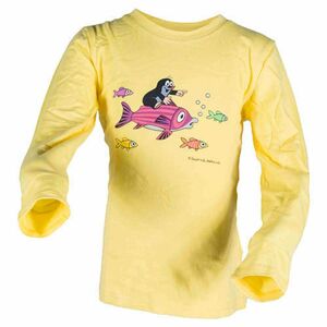 tričko dievčenské KRTKO FISH, Pidilidi, 2016, žlutá - 92 | 2roky