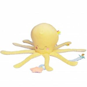 Saro Baby multifunkčná chobotnica Happy Sea Yellow