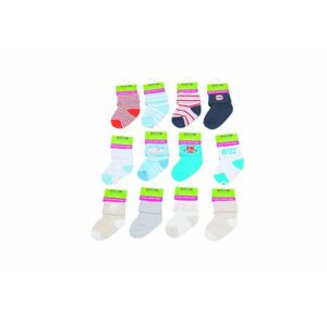 Dojčenské ponožky chlapčenské (0 až 6m), Pidilidi, PD501, kluk - 0-6m | 0-6m