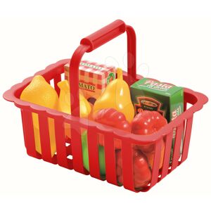 Écoiffier košík s ovocím a zeleninou červený 981-A