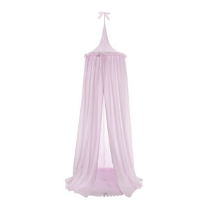 BEL Luxusný stropný baldachýn s podložkou - ružový