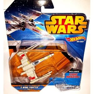 Mattel Hot Wheels Star Wars kolekcia hvězdých lodí - X-Wing Fighter RED 5