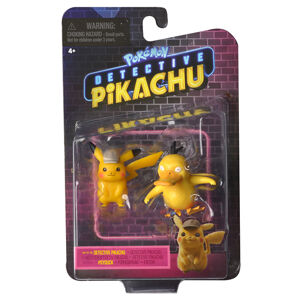 WCT Pokémon figúrky detektív Pikachu - Detective Pikachu, Psyducka