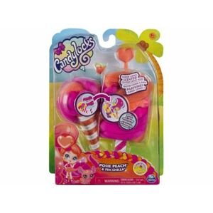 Spin Master Candylocks Voňavá bábika sa zvieratkom - Posie Peach a Fin-Chilla