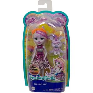 Mattel Enchantimals bábika a zvieratko - Zebra