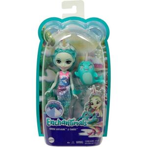 Mattel Enchantimals bábika a zvieratko - Narwhall (ryba)