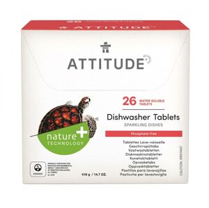 ATTITUDE Tablety do myčky bez fosfátů (26 dávek)
