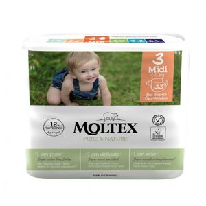 Moltex Plenky Pure & Nature Midi 4-9 kg  (33 ks)