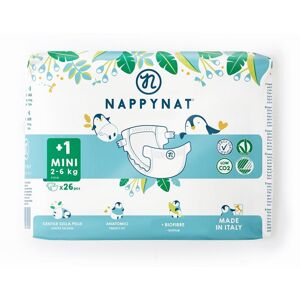 Nappynat Plenky natural care Mini 2 - 6 kg (26 ks)