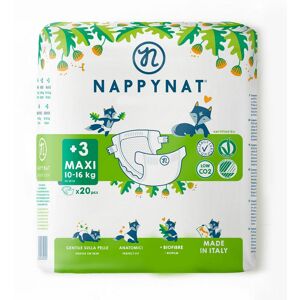 Nappynat Plenky natural care Maxi 8 - 16 kg (20 ks)