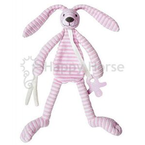 Happy Horse Ružový pruhovaný králiček Reece přítulka 30 cm