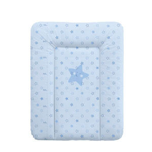 Ceba Baby Přebalovací podložka na komodu měkká 50 x 70 cm - Hvězdy modrá