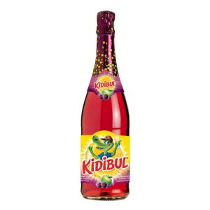 Kidibul - Dětský šumivý nápoj - Jablko, Třešeň 750 ml