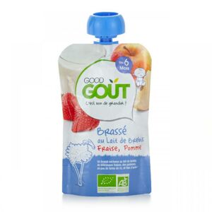 Good Gout Ovčí jogurt s jablkem a jahodou 90 g