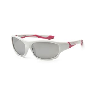 KOOLSUN sluneční brýle SPORT – Bílá / Růžová 3+